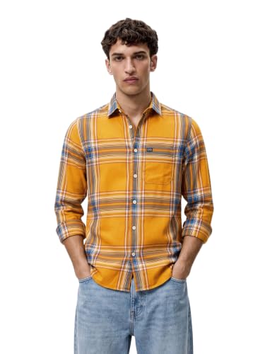 Image of THE Indian Garage CO Men Polycotton Slim Fit Shirt