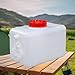 Yiju Camping Water Jug Rectangular Water Container Large Capacity Outdoor Water Bucket for Fishing, Travel, Driving, Picnic, 15L