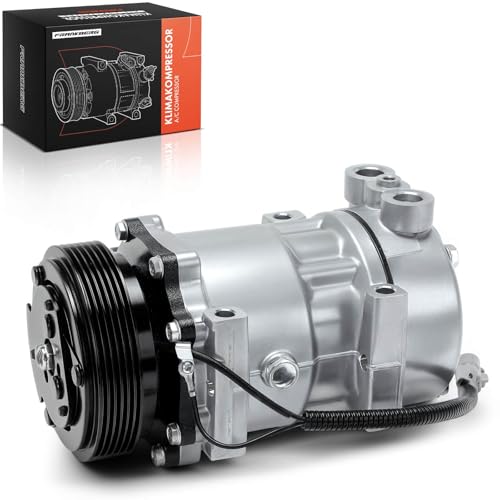 Frankberg Klimaanlagen Kompressor Klimakompressor mit Kupplung Kompatibel mit Wrangler II TJ Cherokee XJ Replace# 55037205, inkl. Öl vorbereift