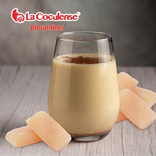 Borrachines La Coculense ROMPOPE FLAVOR 24pcs Box 10.9oz non alcoholic Authentic Mexican Candy