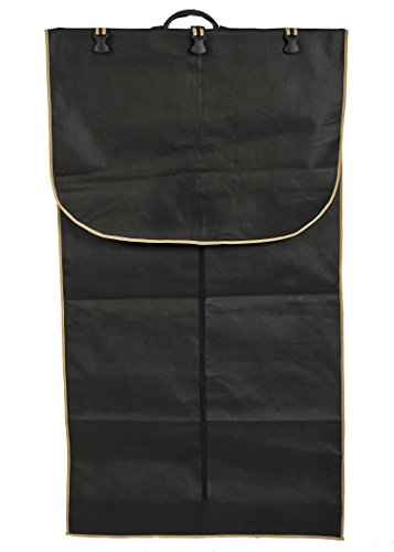 Black/Gold Pastor Vestment Carrying Bag (2 pounds, Polyester/Nylon Cover, Zipper Closure, Web Handle, Adjustable Strap, Duffel Bag)2