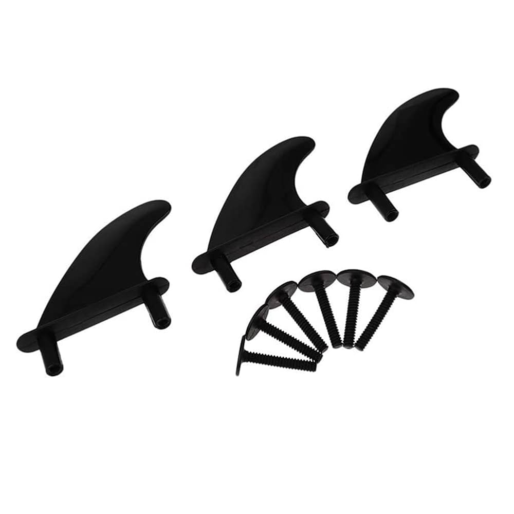 Amazon | 3個、ソフトトップサーフボードフィンセット、ソフト