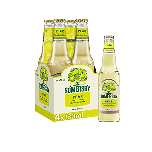 Somersby Pear Cider Bottle 4 x 330ml