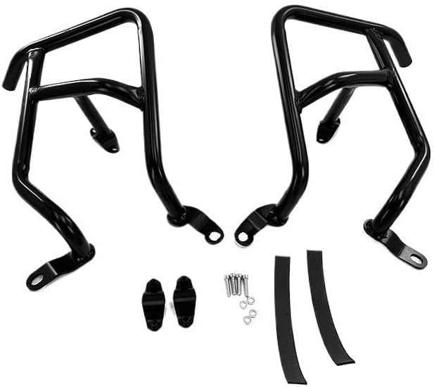 Engine Guard Crash Bars Motorcycle Freeway Highway Engine Guard Crash Bar Bumper Accessories for NC750X 2021-2024 Block Decor Motorbike Crash Bar Bumper