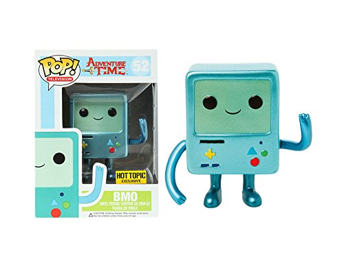 Funko - Figurine Adventure Time - Limited BMO Metallic Pop 10cm - 0849803043384