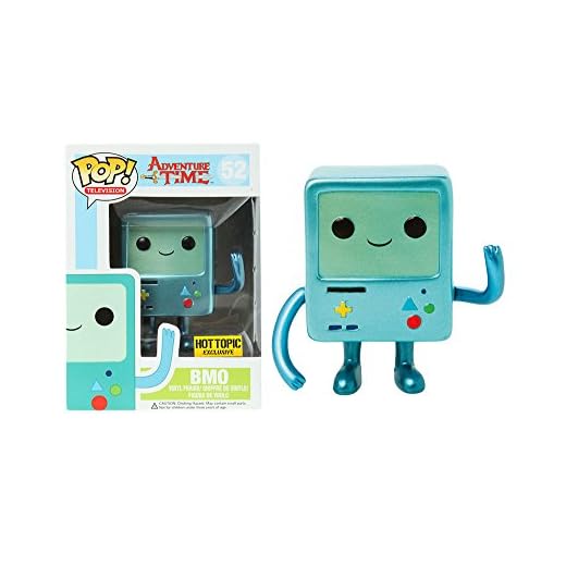 Hora de Aventuras Figura POP! Television Vinyl Limited Edition BMO Metallic 9 cm