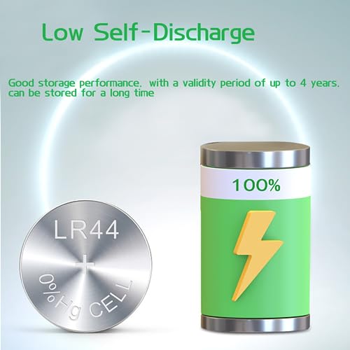 Cotchear 10Pcs Ag13 Button Batteries LR44 SR44 L1154 A76 LR1154 357A Button Cell Battery3