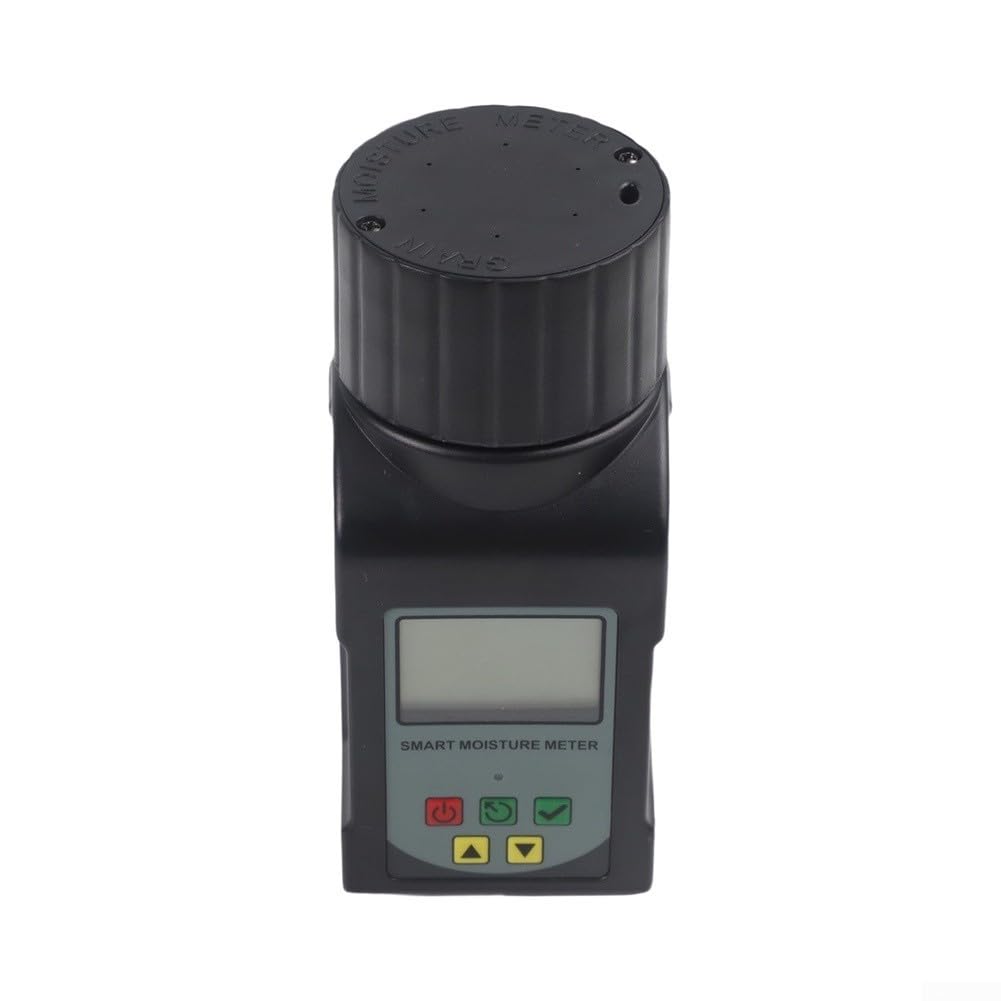 Hygromètre 25 matériaux Testeur d'humidité intelligent pour café - Écran LCD Mémoire de température 165 x 78 mm