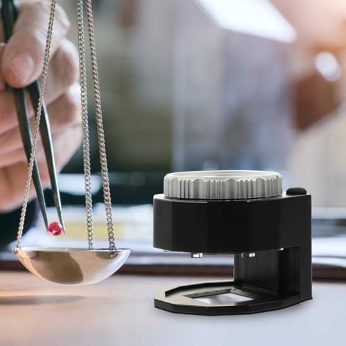 Lupa de gemas LED BESTYASH para identificar fallas microscópicas con lente de vidrio limpia 5