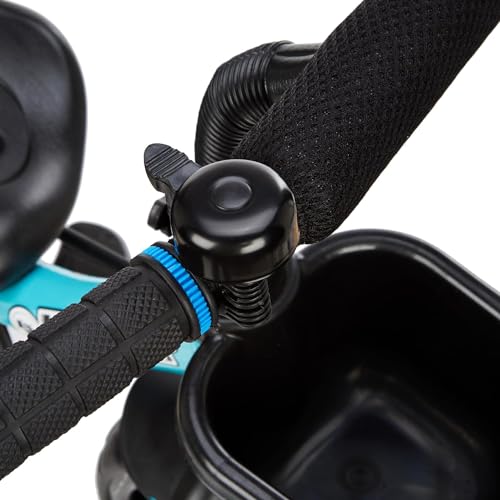 Image of Tricycle for Kids Plug n Play - The Choice of Parent's for 1-5 Years Old, 30kg Max, Luxurious, Safe, and Durable Trike. Advanced Parental Control Handle and with Safety Belt, Blue
