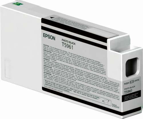 Cartouche Epson T5961 Noir Photo d'origine C13T596100 de 350ml pour imprimante Stylus Pro