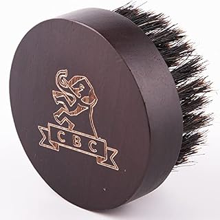 Bartbürste von Camden Barbershop Company ? inkl. Case ? aus Walnussholz ? Für die tägliche Bartpflege & das Auftragen von Bartöl