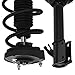 AUTOMUTO Strut Spring Assembly Rear Struts Shock Absorber Fit for 2003-2005 for Subaru Forester Replace for 172383 172382