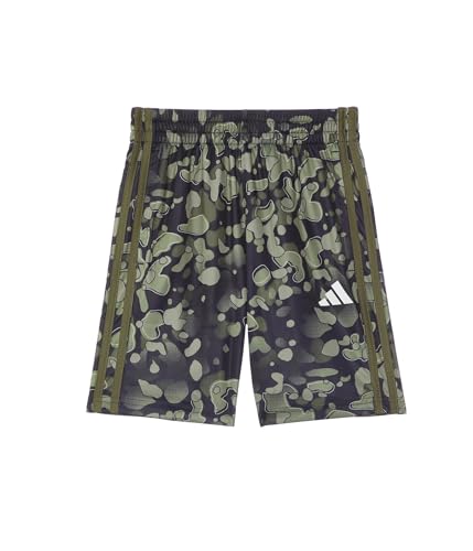 adidas Boys' AOP Camo Short S24(Big Kid)