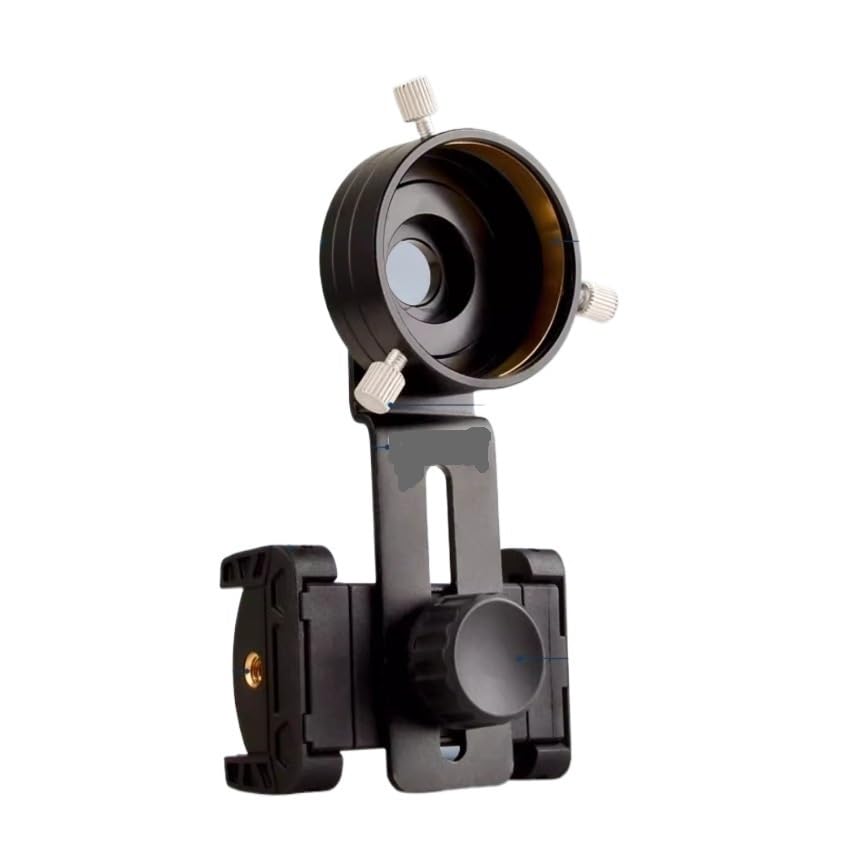Supporto Adattatore for microscopio, telescopio e Lampada a Fessura Universale for Smartphone in Metallo da 30-57 mm for Video(Set E 52-57mm)