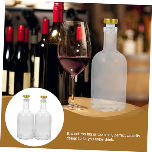 Botellas de vodka de diseño elegante para cenas y sobremesas 3
