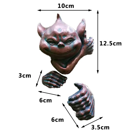 Fiore Elfo Poinsettia, Fatto Di Resina Decorazione Da Giardino Palo Da Giardino Fata Elfo Fiore Magico - Foto 3