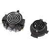 Gavigain Electric Kettle Parts, Electric Kettle Thermostat Switch with KSD688-5 Plus Kettle Base KSD368-5 Replacement Part for Temperature Control