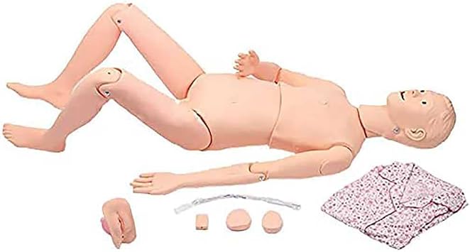 KENNIX PVC Demonstration Human Manikin Life Size Patient Care Simulator for Nursing Medical Training