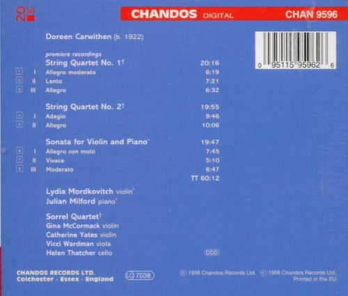 Sonata Violin/Quartet String 1/2
