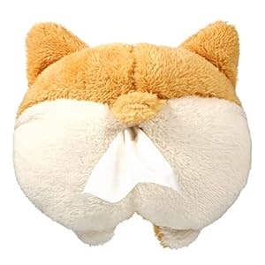 VOSAREA Corgi Butt Taschentuchbox