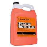Nanoskin Heavy-Duty Citrus Cleaner & Degreaser Concentrate 1 Gallon, Low-Foam Solvent, Dilutes up to 1:32, Cuts Grease Tar Adhesives, Safe on Metal Concrete Engines, For Auto Detailing, Shop & Home
