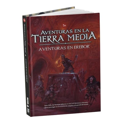 Devir - Aventuras de la Tierra Media: Aventuras en Erebor, Llibro de Rol, Juego de Rol (ATMAVERESP)