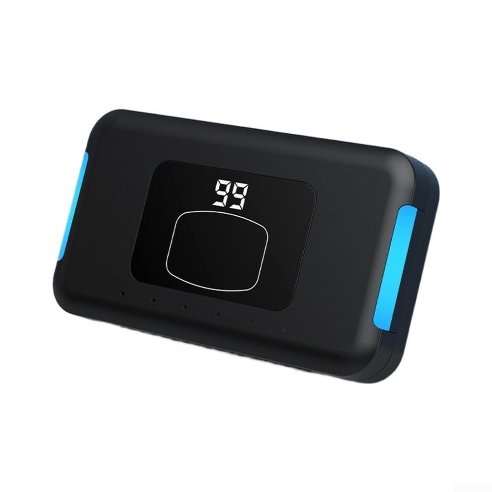 Tragbarer Bildschirm für Clicker 10x5.7cm ABS Schwarz(6-Clicker Controller)
