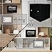 Yuanshikj Key Electronic Keypad Security Safe Lock Box Steel Digital Deposit for Home Office Hotel Business Cash Jewelry Storage (BLACK, 0.2 CF)