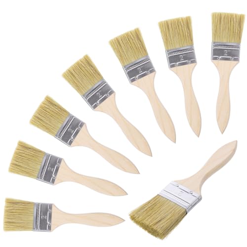 Pinceles de madera que no dejan marcas para pintar paredes sin rayar 2