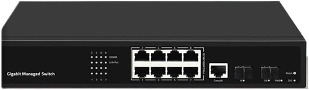 4 8 Ports 48v POE Switch Ethernet Management Gigabit AI Smart Network Switch 1000mbps(OFS-PE-M2GSF2GT8)