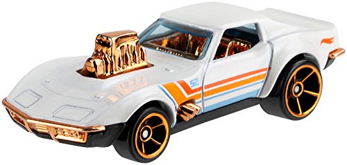 Hot Wheels 2020 Pearl and Chrome 5/6 - '68 Corvette Gas Monkey miniatura 2