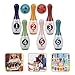 Toyvian 1set Boys and Girls Indoor Bowling of Bowling Pins and Balls for Fun Family Games Develop Hand-Eye Coordination and Balance for Parks and