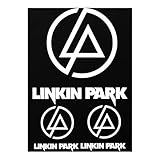 リンキン・パーク クリスタル ステッカー コミックシール ステッカー 防水ステッカー セットラベルステッカー スーツケースステッカー DIY 手作り ギター スケートボード 自転車 バイク 日記 手帳飾り コンピューターステッカー プレゼント 贈り物