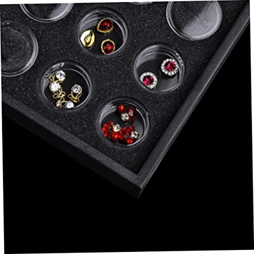 Boîte de rangement bijoux et manucure 50 compartiments pour strass - 4