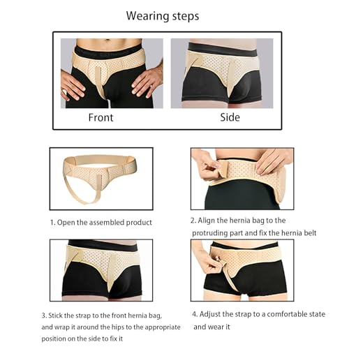 Faja para Hernia Inguinal Hombre Soporte Efectivo M miniatura 7