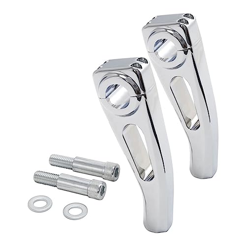 Guidon riser de 6 pouces en finition robuste pour moto custom Suzuki - 4
