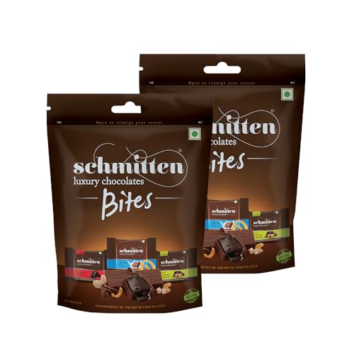 Schmitten Home Bites Assorted Dark And Milk Chocolates Minis-Pack...