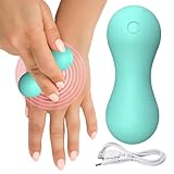 Still Fig Multifunctional Handheld Personal Electric Massager - Safe Medical Grade Silicone - Best Pocket Size Finger & Body Vibrator for Anxiety, Stress Relief, Neck Shoulder, Back & Body