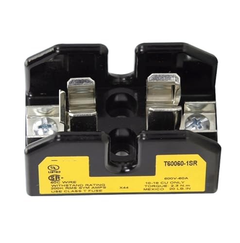 Porte-fusible JJS 35 A-60 A T60060-3CR bloc tripolaire 600 V 60 A