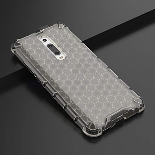Image of Glasgow | for Mi Redmi K20 Pro Honeycomb Pattern Back Case Cover for Mi Redmi K20 Pro with 4 Bumper Corners and Military Grade Protection - Black
