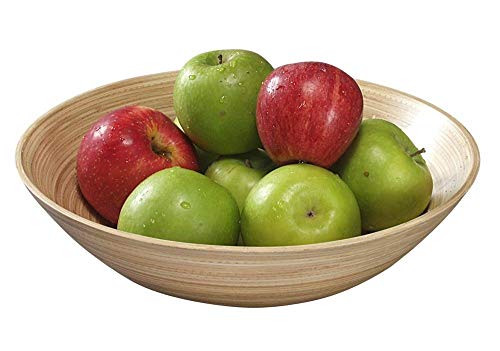 Kesper Tazón de Frutas y pastelería, Madera, marrón, 30 cm