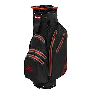 Longridge Bolsa impermeable para carro de golf,Negro / Rojo