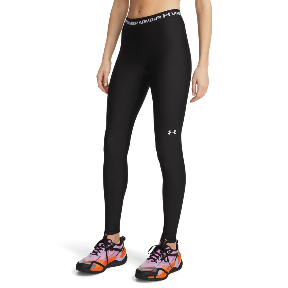 Under Armour UA HeatGear Legging - Ultimate Black / / White - LG