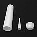 QWORK Empty Caulk Tube, 3 Pack 10 oz. Empty Plastic Caulking Cartridge