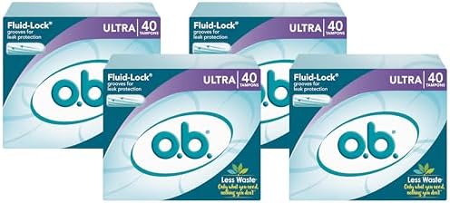 Amazon.com: o.b. Tampons | Non-Applicator Tampon, Unscented | Ultra ...