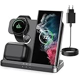 📞【cargador carga rapida】Este cable de cargador inalámbrico admite los modos vertical y horizontal para cargar su s22 ultra cargador inalámbrico, puede realizar un seguimiento su trabajo diario over videos en cualquier momento mientras se cargador inalámbrica. Este cargador inalámbrico rápido también tiene una luz indicadora para indicarle los diferentes estados de carga, y la luz indicadora la estación de cable cargador inalámbrica es suficientemente débil como para apenas perturbar su sueño.
