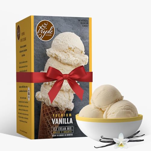 Triple Scoop - Premium Vanilla Ice Cream Mix For Ice