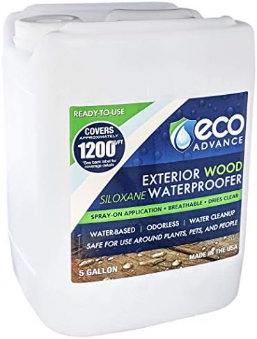Eco Advance 5 Gallon Exterior Wood Siloxane Waterproofer-Ready to Use