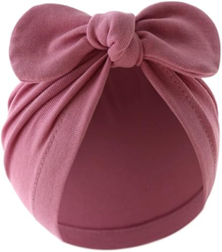 Miniatura 9 de 6 sombreros de bebé recién nacido, gorro suave lindo para niños y niñas de 0 a 6 meses